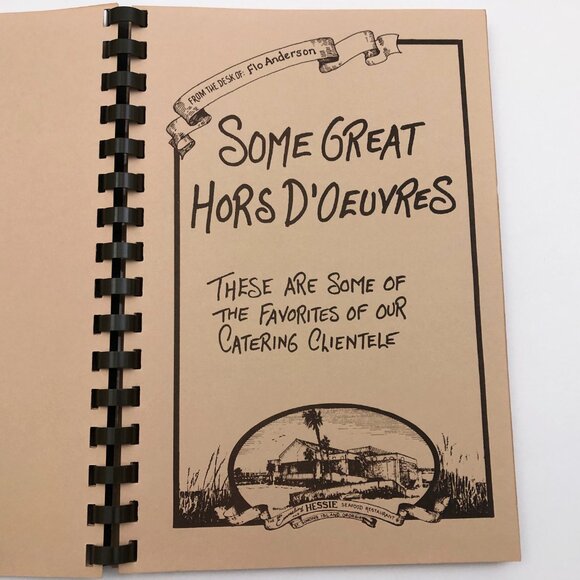 The Emmeline and Hessie Cookbook St Simons Island Georgia Seafood 1st Ed Signed - Picture 7 of 8